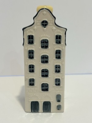 KLM House #33 miniature porcelain Bols Amsterdam 1575 Royal Dutch Airlines 