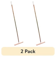 (2 pack) Wood T Mop Stick
