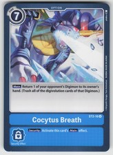 Cocytus Breath Uncommon Starter Deck 02: Cocytus Blue ST2-16 U LP