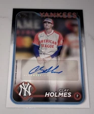 2024 Topps Update Clay Holmes Auto “All-Star Game” #ASGA-CH Yankees Mets