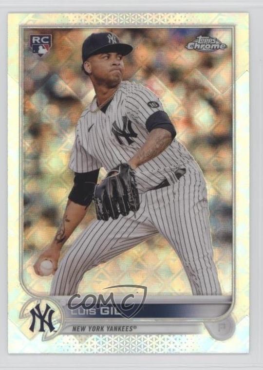 2022 Topps Chrome Logofractor Edition Luis Gil #10 5w0