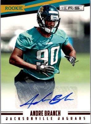 2012 Rookies and Stars Autographs #153 Andre Branch/999