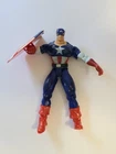 Silver Age 1999 Vintage Marvel Comics Comic Book Captain America Action Figure.