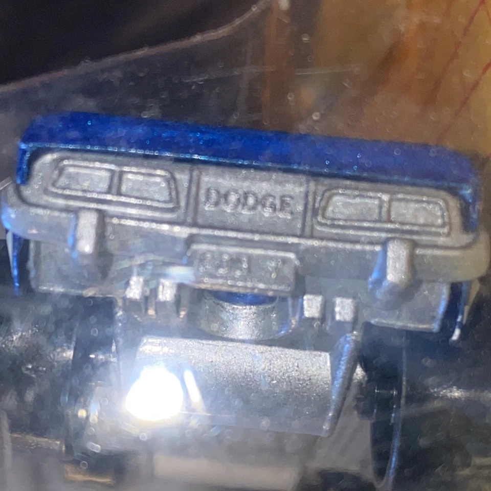 Matchbox Superfast MB 1 Dodge Challenger color is metallic blue 1975 white top. - Image 3 of 4