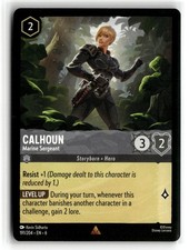 Calhoun - Marine Sergeant #191 Prices | Lorcana Azurite Sea | Lorcana Cards