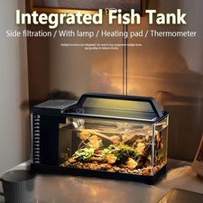 Heating Pad Integrated Fish Tank Transparent Desktop Fish Tank  Household