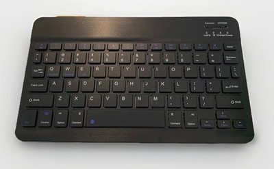  Wiederaufladbare Bluetooth WiFi Tastatur Wiederaufladbar Android IOS Tablet PC 