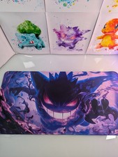 Pok mon Gengar Mouse Pad Large Thickened Computer Keyboard Pad 12x24 Inch