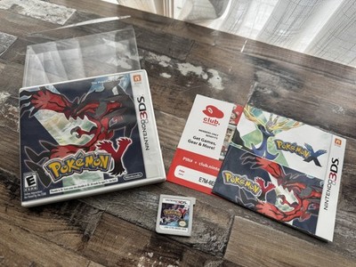 Pokémon: Y Version Authentic CIB - Great Condition - Inserts - Clear Case+