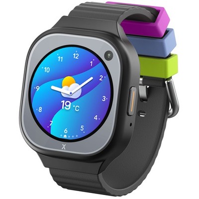 Xplora X6Pro Smartwatch LTE + 3 Loop Armbänder Schwarz