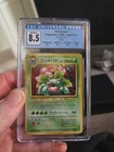 Pokemon Venusaur 1998 Japanese CD Promo Holo CGC 8.5 NM/Mint Sub Graded...