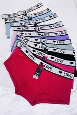 NEW 6-12 Boyshorts Panties Cotton Underwear Women Ladies Girls Boxer S -XL 8532