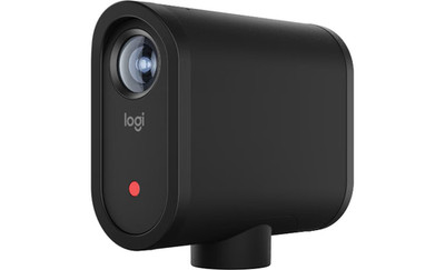 Mevo 2DQQD: This is the Logitech Mevo Start, a compact, wireless live streaming.