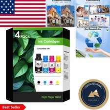Professional Quality 31 32XL Ink Bottle Set for Multiple Smart Tank Printers