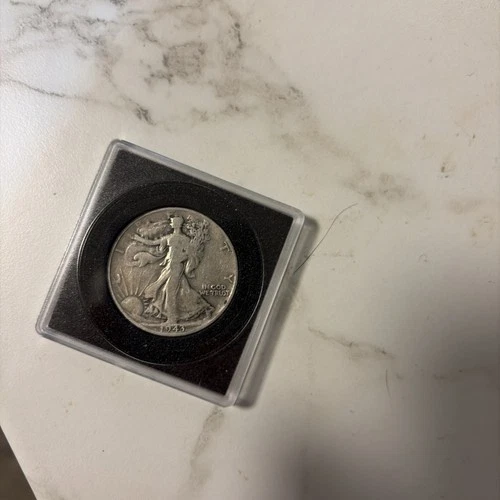 1943 walking liberty half dollar grades very good actual coin silver