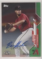 2020 Topps Pro Debut Green Auto 75/99 Brennan Malone #PD-89 Auto s7f