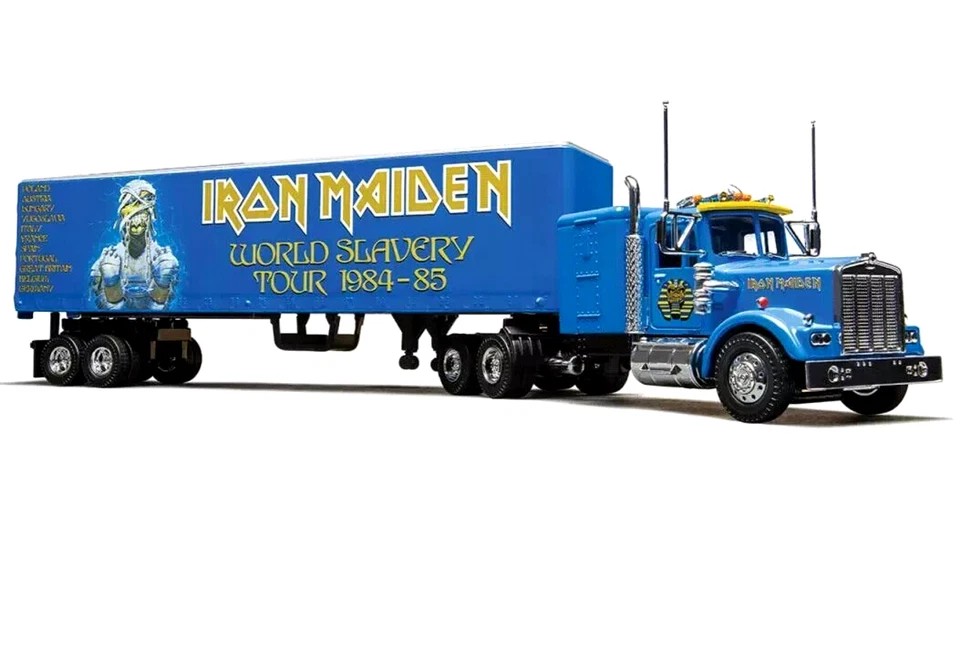 CORGI 1/50 DIECAST IRON MAIDEN POWERSLAVE TRUCK WORLD SLAVERY TOUR 1984 CC55704 - Image 2 of 4