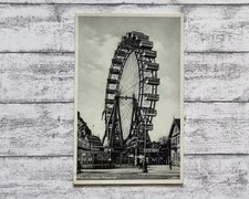 AK Wien Prater Riesenrad Jahrmarkt Postkarte ...