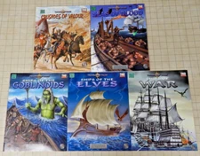MONGOOSE d20 D&D 3e #3001, 3002, 3003, 3004, 3005 TRAVELLERS TALES BOOK LOT