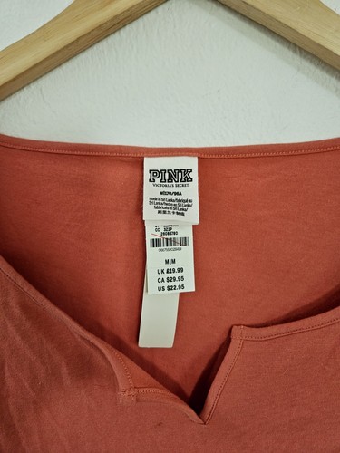 VICTORIA'S SECRET PINK Pink Long Sleeve Bodysuit Leotard - Picture 3 of 5