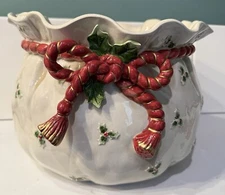 Fitz And Floyd 1988 Old World Cache Pot/Wine Cooler