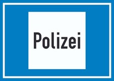 Richtzeichen Polizei Symbol Schild