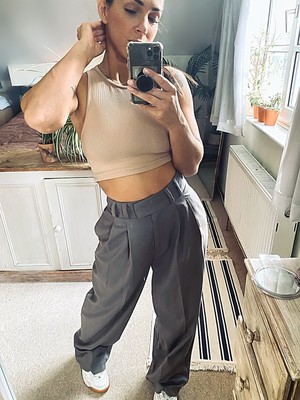 topshop wide leg trousers Big sale 