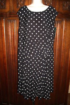 princess polly baby blue dress Paris Polka Dot Jersey Midi Dress Brown | Midi Dresses main image 1