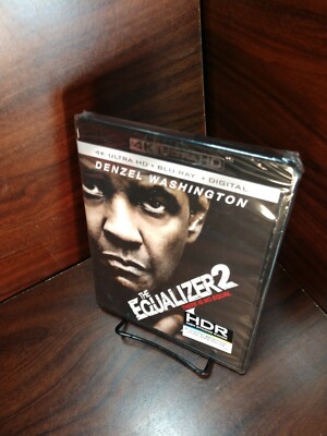 Equalizer 2 (4K UHD+Blu-ray)-NEW (Sealed) -Free Shipping with Tracking