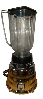 Oster Osterizer MCM Classic Beehive Blender Model 232 - CHROME Plastic Pitcher 