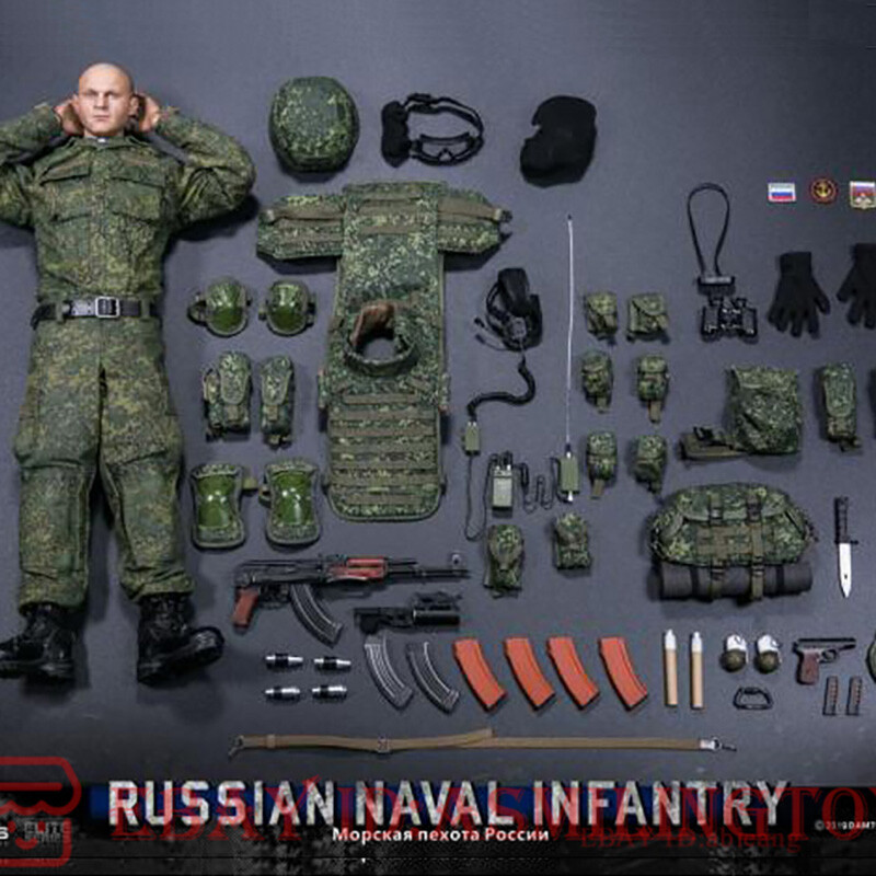DAMTOYS ロシア軍 フィギュア4点セット フィギュア ミリタリー フィギュア専門店 -ソダチトイズ / 予約 DAMTOYS ロシア連邦軍隊