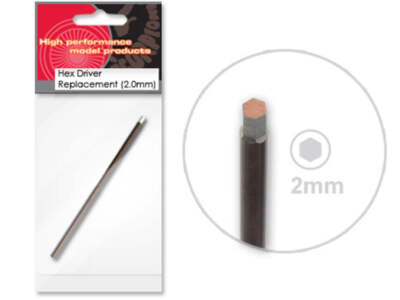 Scorpion 2.0mm HEX DRIVER Replacement TIP : SC-HEX-DRIVER-TIP-20
