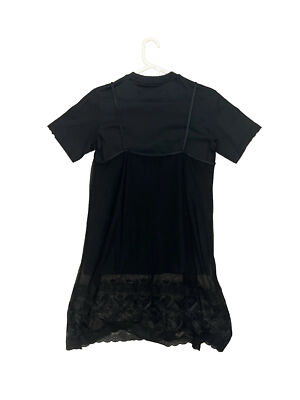 ☆人気☆【adidas】☆LACE DRESS BLACK レースドレス ブラック☆ Adidas Lace T-Shirt Dress Dry Clean Only Bangkok All Black