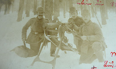 Landwehr Division Bredow Festung Posen Feldpost Jager Im Schnee Maschinengewehr Ebay