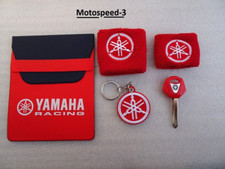 porta documenti  yamaha  rosso + polsini + portachiavi + chiave
