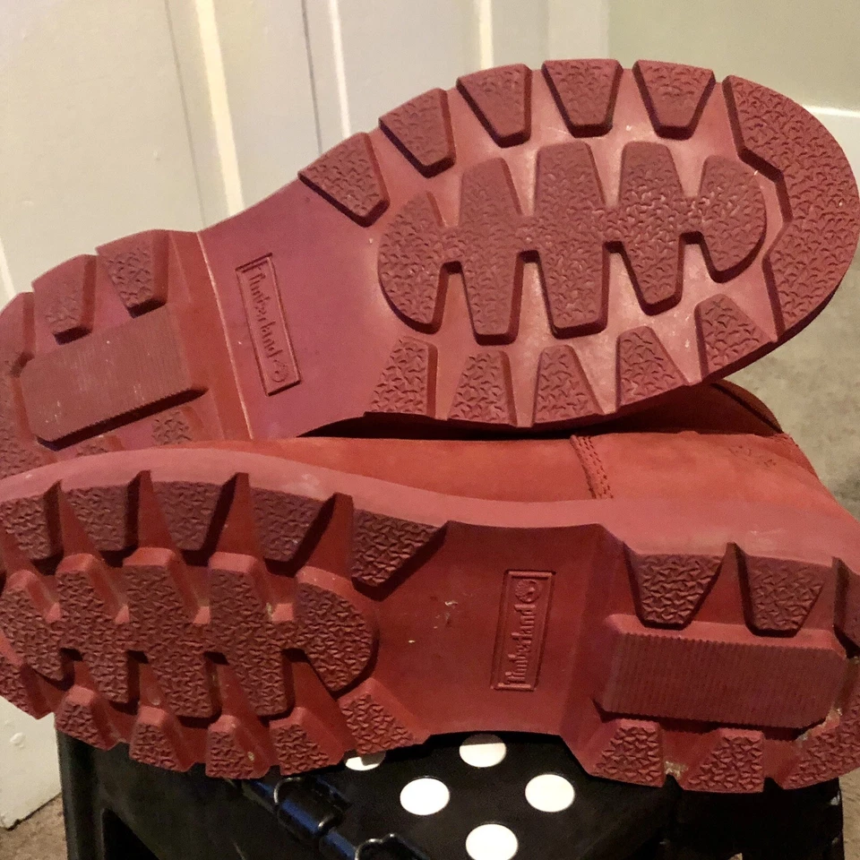 Hombre TIMBERLAND 'Triple Rojo Oscuro' 6” Botas Impermeables Premium - Talla 10.5 Foto 3 de 4