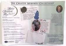 Creative Memories 5x7 White Ruled Scrapbook Pages RCM-5R 5 Sheets/10 Pages