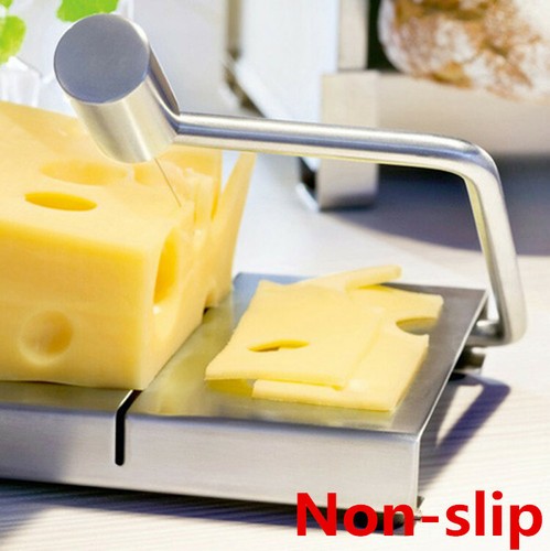 Affettatrice per formaggio tavola da taglio cucina strumento manuale FANTASTICO filo di acciaio inox Stati Uniti - Foto 5 di 15
