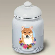 Shiba Inu Treat Jar