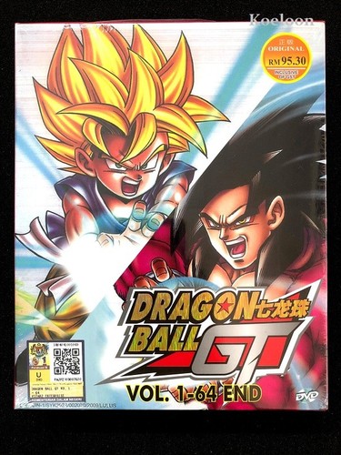 DVD Anime DRAGON BALL GT Complete Series (1-64 End) English Subtitle All Region - Foto 1 di 4