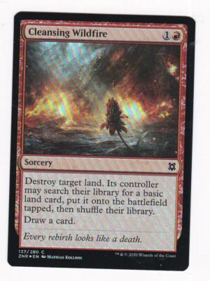 MTG: Zendikar Rising: Foil: Cleansing Wildfire | eBay