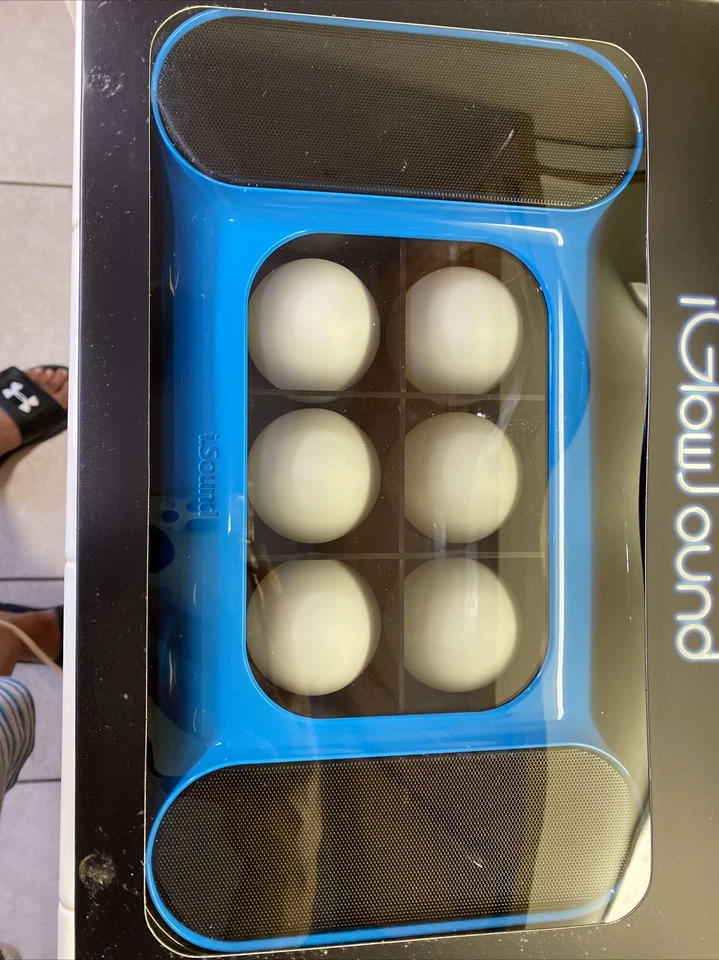 Altavoz de luz de baile iSound iGlowSound azul - NUEVO. 3 modos de luz, respiración lenta Foto 3 de 4