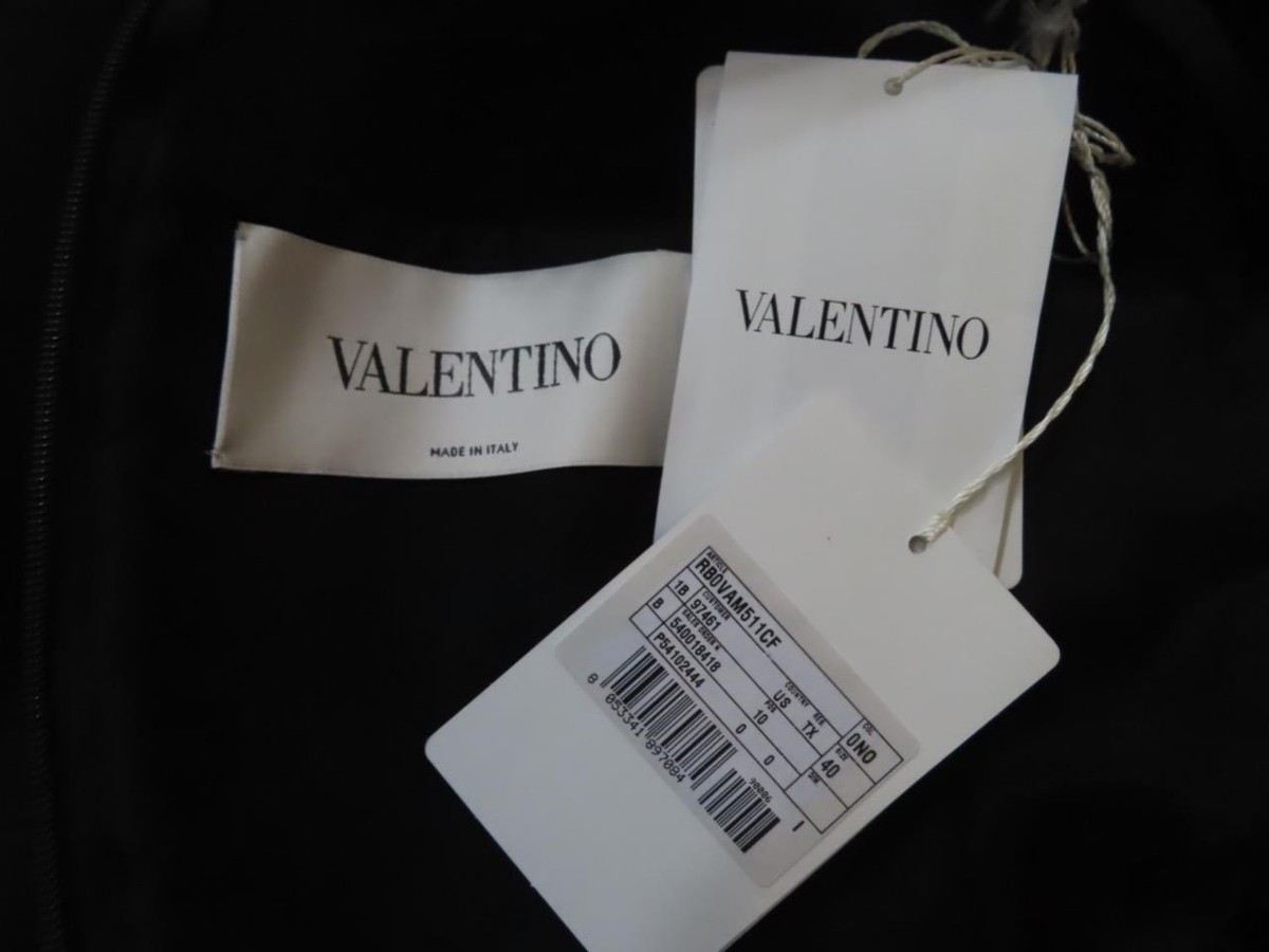 Valentino★素敵！Black/Sheer Tulle Short Sleeve A-Line Dress NWT Valentino Black/Sheer Tulle Short Sleeve A-Line Dress