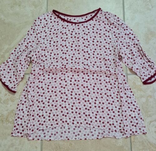 BODEN Hi-Lo Hem Top Milkshake Flower Press W0190 RRP £65.00 SIZE UK 14 BRAND NEW - Picture 9 of 9