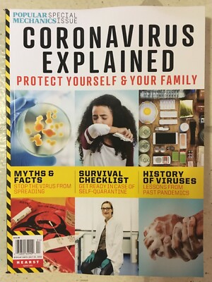 HISTORY Of VIRUSES Pandemic Outbreak POPULAR MECHANICS Special Edition PROTECT U