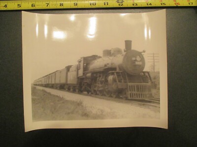 Eisenbahn Zug Foto 1943 Wabash Detroit Sonderlok 693 Typ 4-6-2