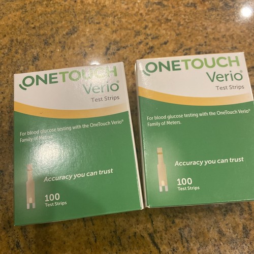 one touch verio test strips 100