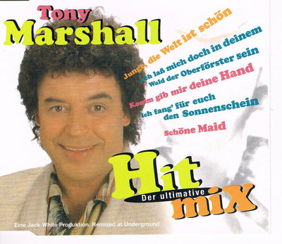 Tony Marshall: ''Der ultimative Hitmix'', Top Maxi (Single) CD, Portofrei