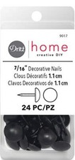 Dritz Upholstery Decorative Nails 7/16'' Black Each