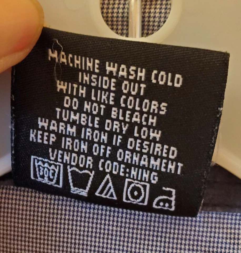 Y2K Mecca USA Men Button Front Shirt Long Sleeve Size 5X Blue Casual Hip Hop  - Image 4 of 4